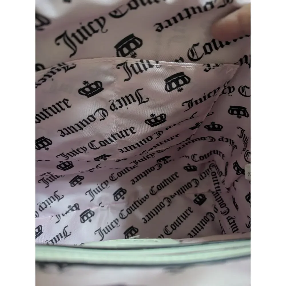 Juicy Couture Sweet N Juicy Apple Tote Yellow Terry Strawberry Bag Purse New
